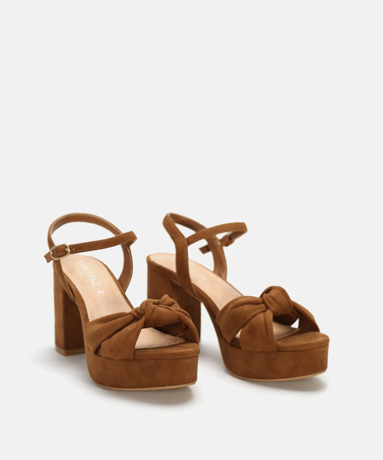 Sandalia plataforma nudo image number null